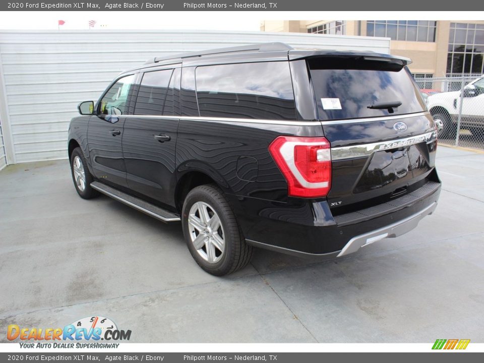 2020 Ford Expedition XLT Max Agate Black / Ebony Photo #6