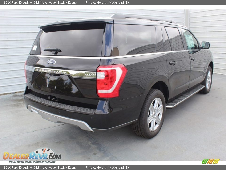 2020 Ford Expedition XLT Max Agate Black / Ebony Photo #8