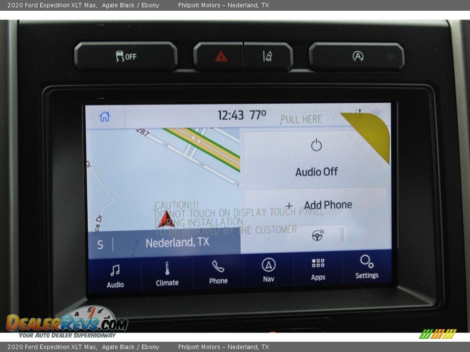 2020 Ford Expedition XLT Max Agate Black / Ebony Photo #15