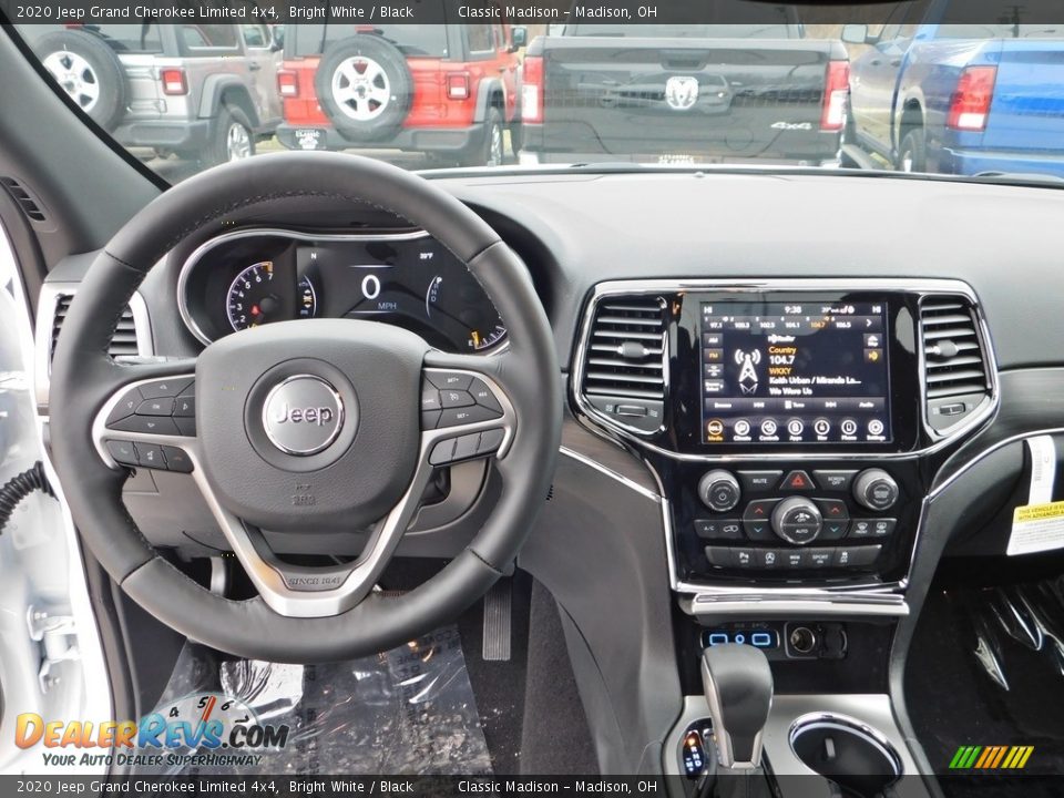 2020 Jeep Grand Cherokee Limited 4x4 Bright White / Black Photo #3