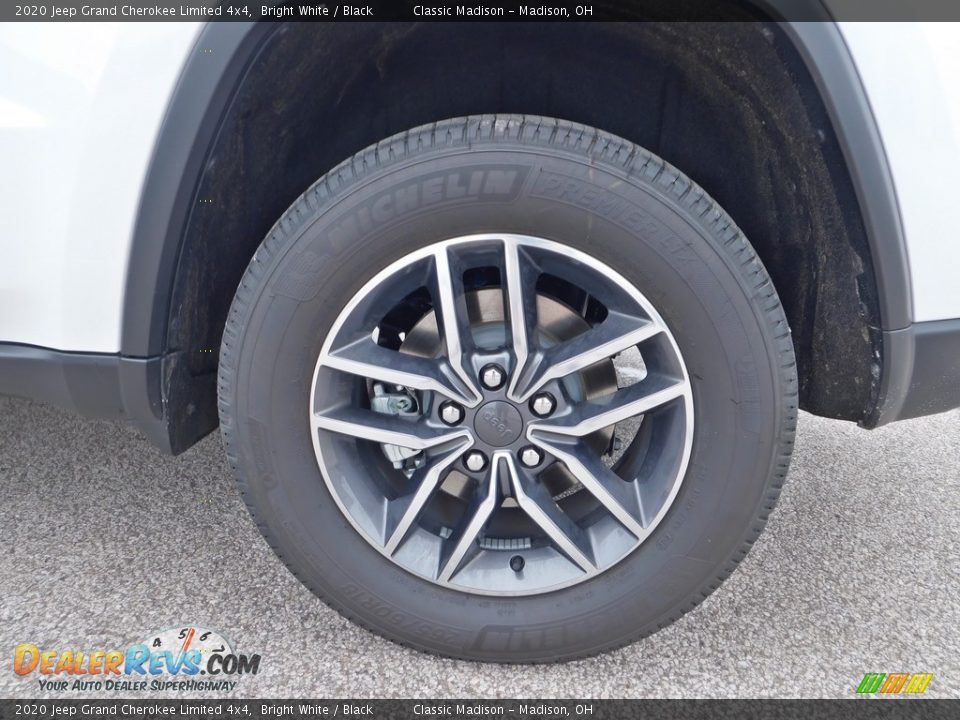 2020 Jeep Grand Cherokee Limited 4x4 Bright White / Black Photo #9