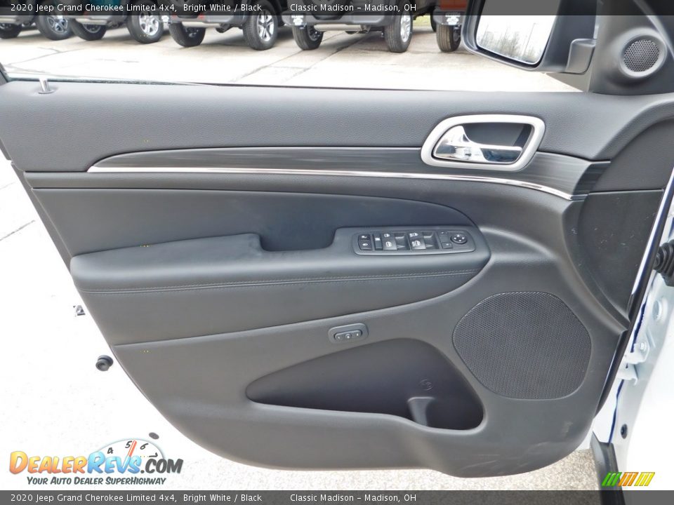2020 Jeep Grand Cherokee Limited 4x4 Bright White / Black Photo #10
