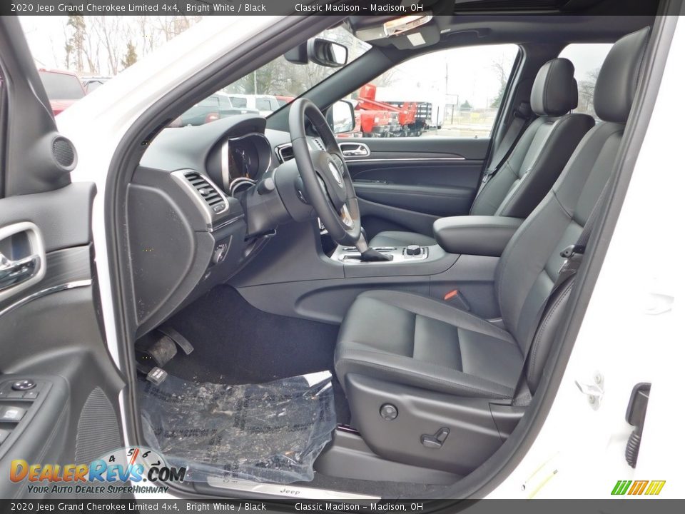 2020 Jeep Grand Cherokee Limited 4x4 Bright White / Black Photo #11