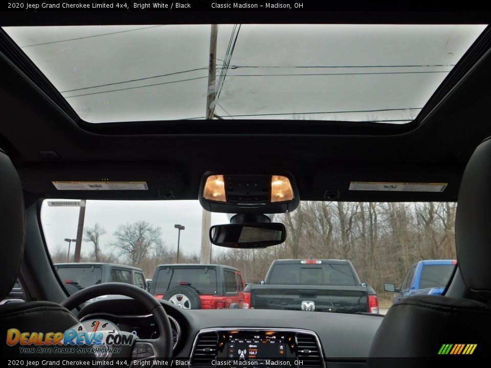 2020 Jeep Grand Cherokee Limited 4x4 Bright White / Black Photo #12