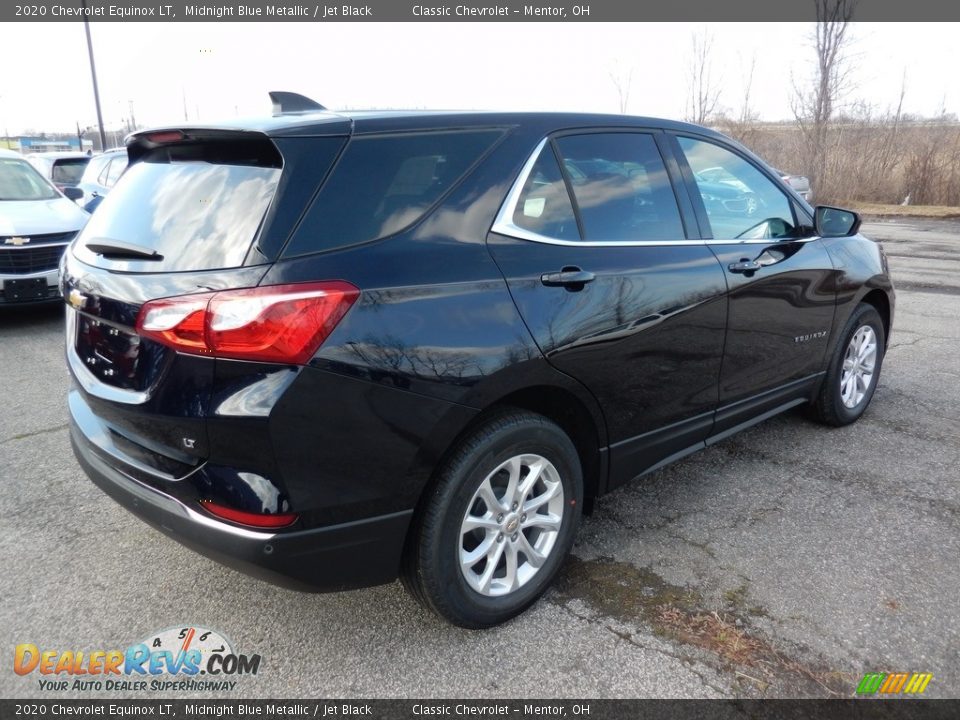 2020 Chevrolet Equinox LT Midnight Blue Metallic / Jet Black Photo #4