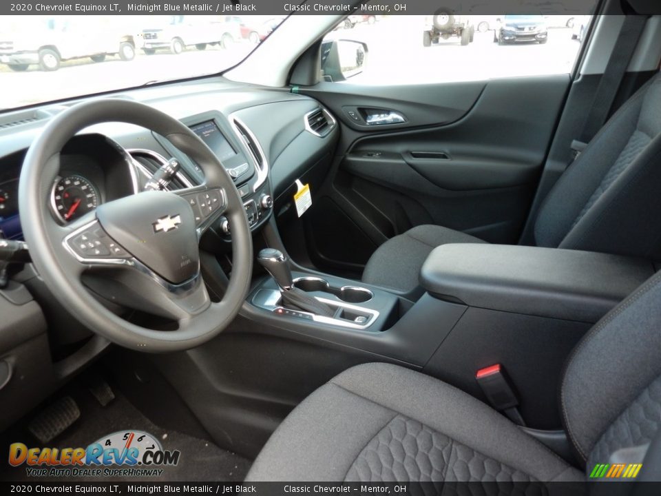2020 Chevrolet Equinox LT Midnight Blue Metallic / Jet Black Photo #6