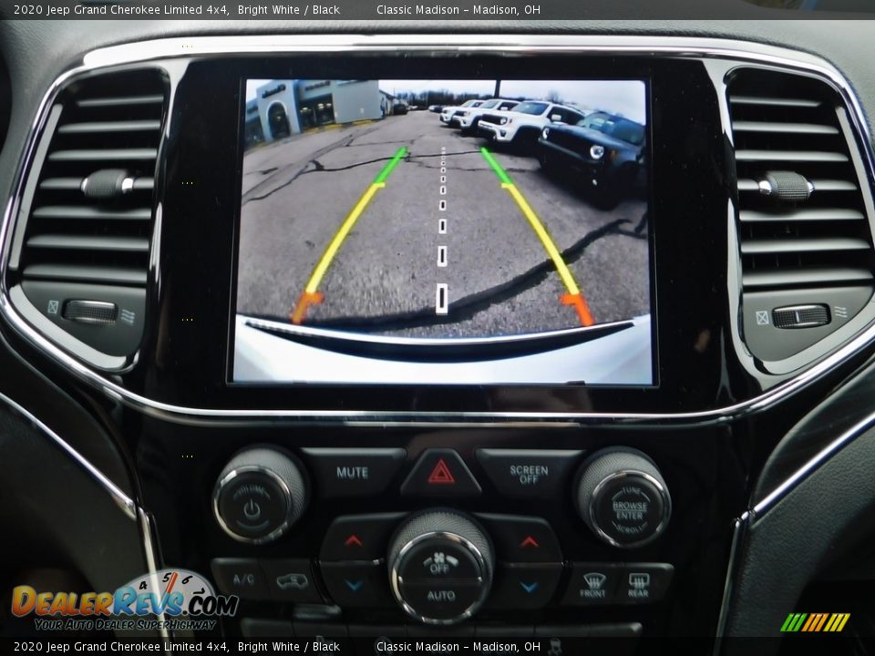 2020 Jeep Grand Cherokee Limited 4x4 Bright White / Black Photo #16
