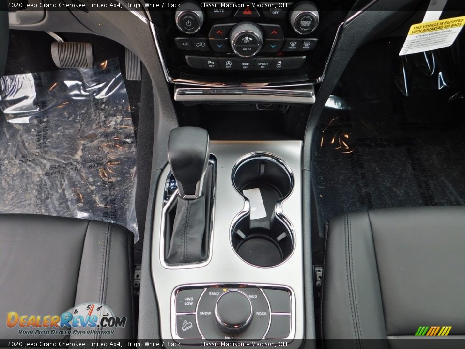 2020 Jeep Grand Cherokee Limited 4x4 Bright White / Black Photo #17