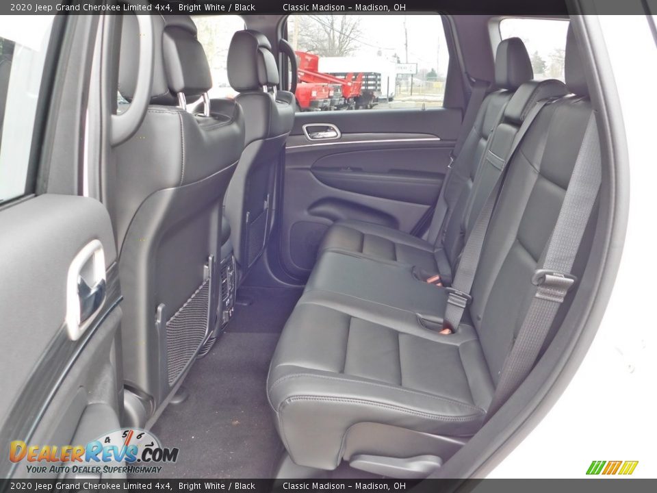 2020 Jeep Grand Cherokee Limited 4x4 Bright White / Black Photo #18