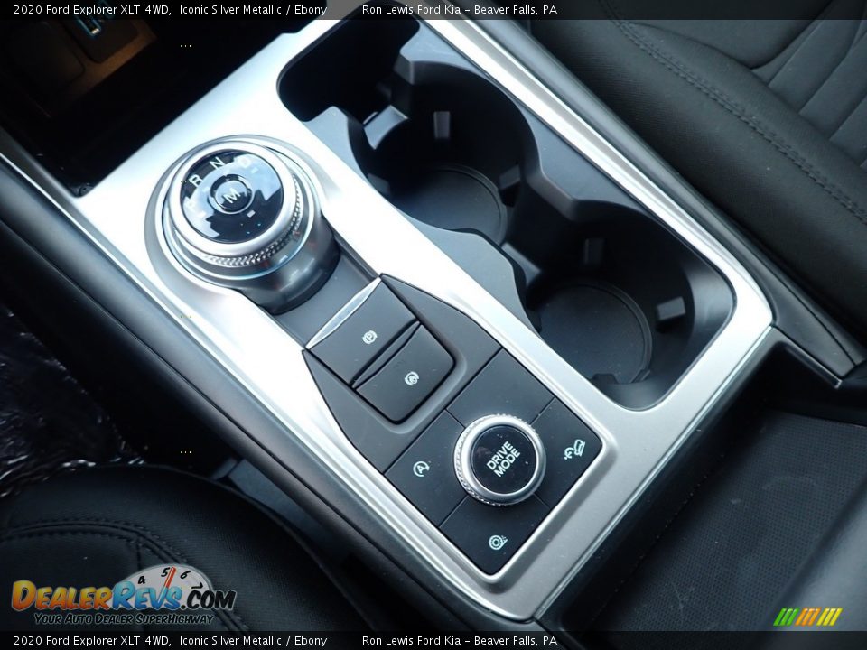 2020 Ford Explorer XLT 4WD Iconic Silver Metallic / Ebony Photo #20