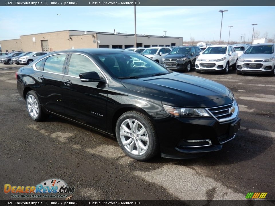 2020 Chevrolet Impala LT Black / Jet Black Photo #3