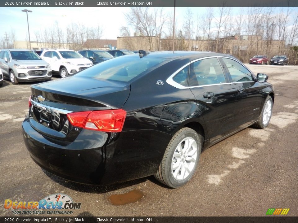 2020 Chevrolet Impala LT Black / Jet Black Photo #4