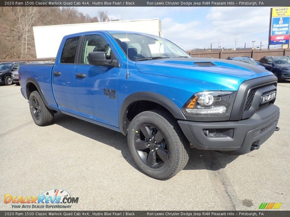 Front 3/4 View of 2020 Ram 1500 Classic Warlock Quad Cab 4x4 Photo #3