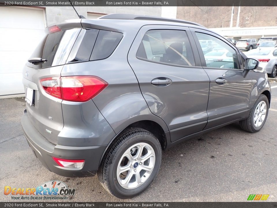 2020 Ford EcoSport SE Smoke Metallic / Ebony Black Photo #2