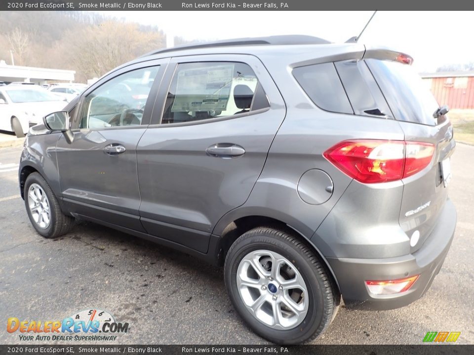 2020 Ford EcoSport SE Smoke Metallic / Ebony Black Photo #5