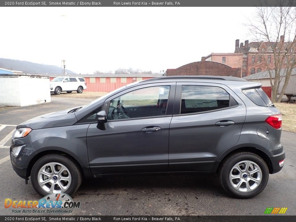 2020 Ford EcoSport SE Smoke Metallic / Ebony Black Photo #6
