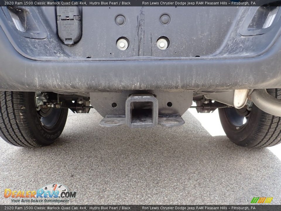 2020 Ram 1500 Classic Warlock Quad Cab 4x4 Hydro Blue Pearl / Black Photo #8