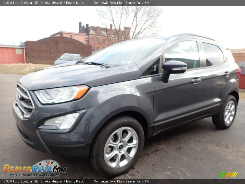 2020 Ford EcoSport SE Smoke Metallic / Ebony Black Photo #7