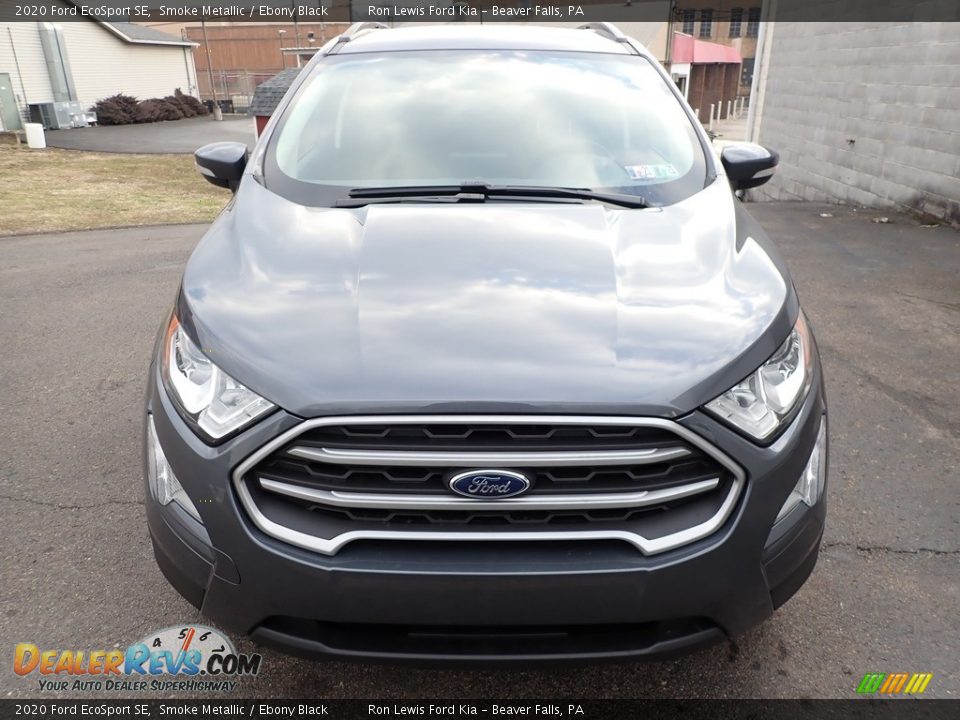 2020 Ford EcoSport SE Smoke Metallic / Ebony Black Photo #8