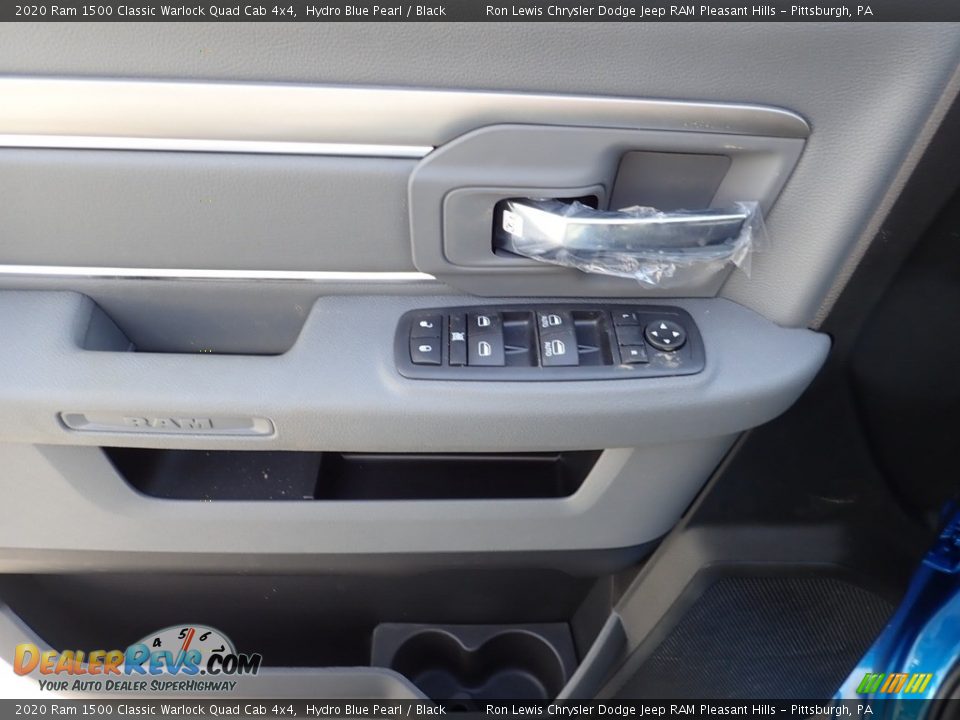 2020 Ram 1500 Classic Warlock Quad Cab 4x4 Hydro Blue Pearl / Black Photo #11