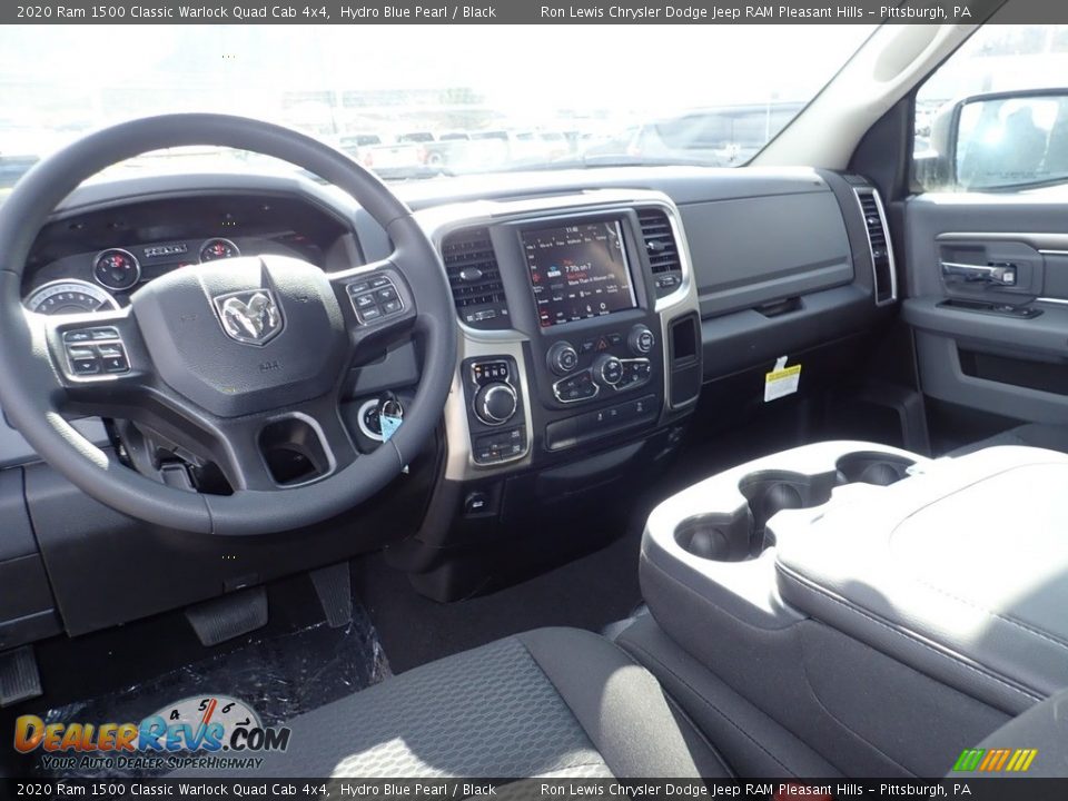 2020 Ram 1500 Classic Warlock Quad Cab 4x4 Hydro Blue Pearl / Black Photo #12