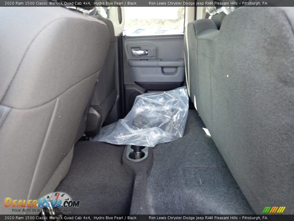 2020 Ram 1500 Classic Warlock Quad Cab 4x4 Hydro Blue Pearl / Black Photo #13