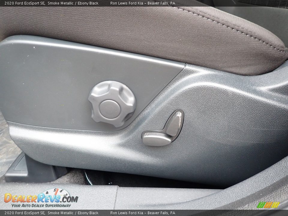 2020 Ford EcoSport SE Smoke Metallic / Ebony Black Photo #12