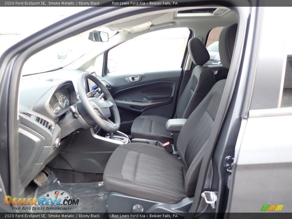 2020 Ford EcoSport SE Smoke Metallic / Ebony Black Photo #14