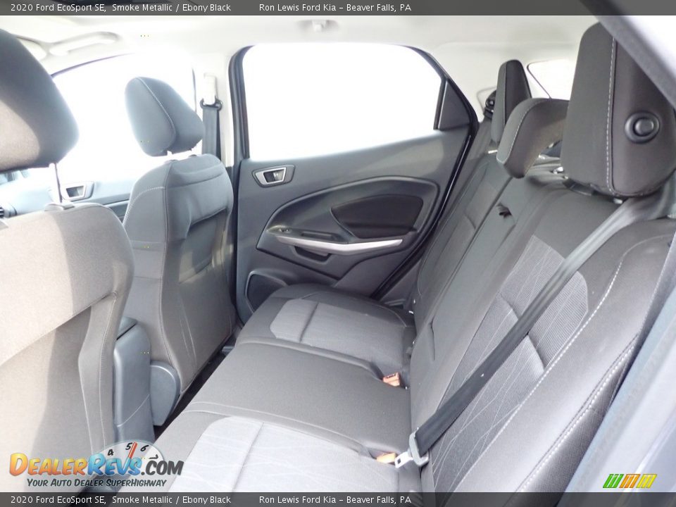 2020 Ford EcoSport SE Smoke Metallic / Ebony Black Photo #15
