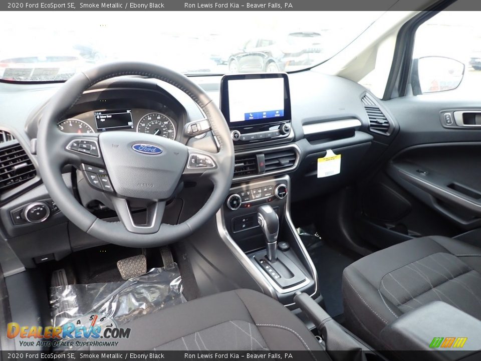 2020 Ford EcoSport SE Smoke Metallic / Ebony Black Photo #16