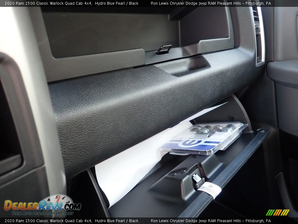 2020 Ram 1500 Classic Warlock Quad Cab 4x4 Hydro Blue Pearl / Black Photo #18