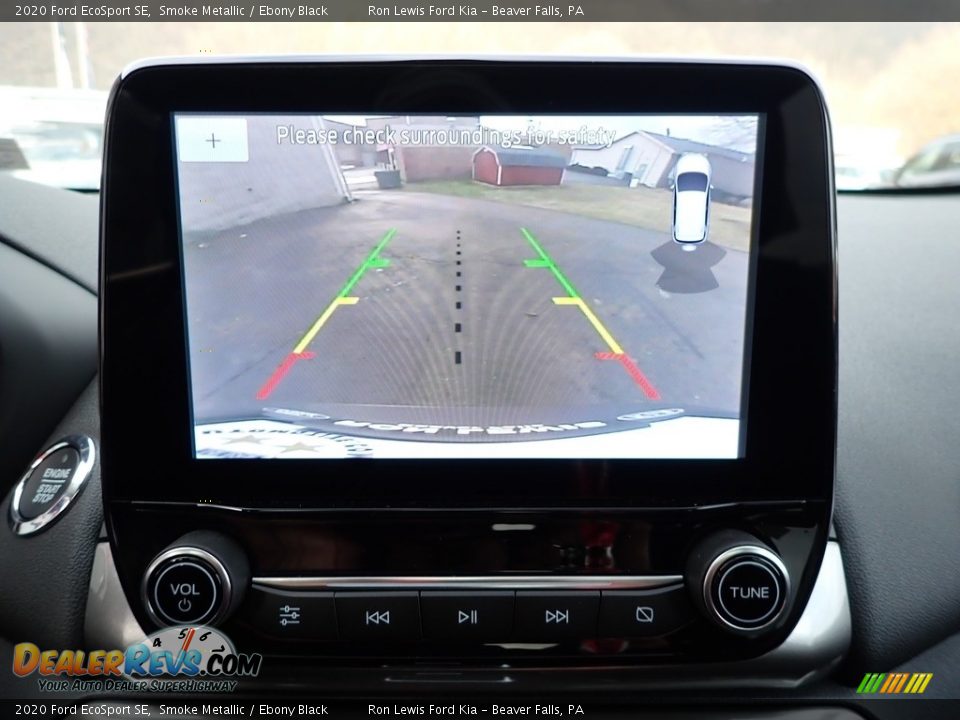 2020 Ford EcoSport SE Smoke Metallic / Ebony Black Photo #20
