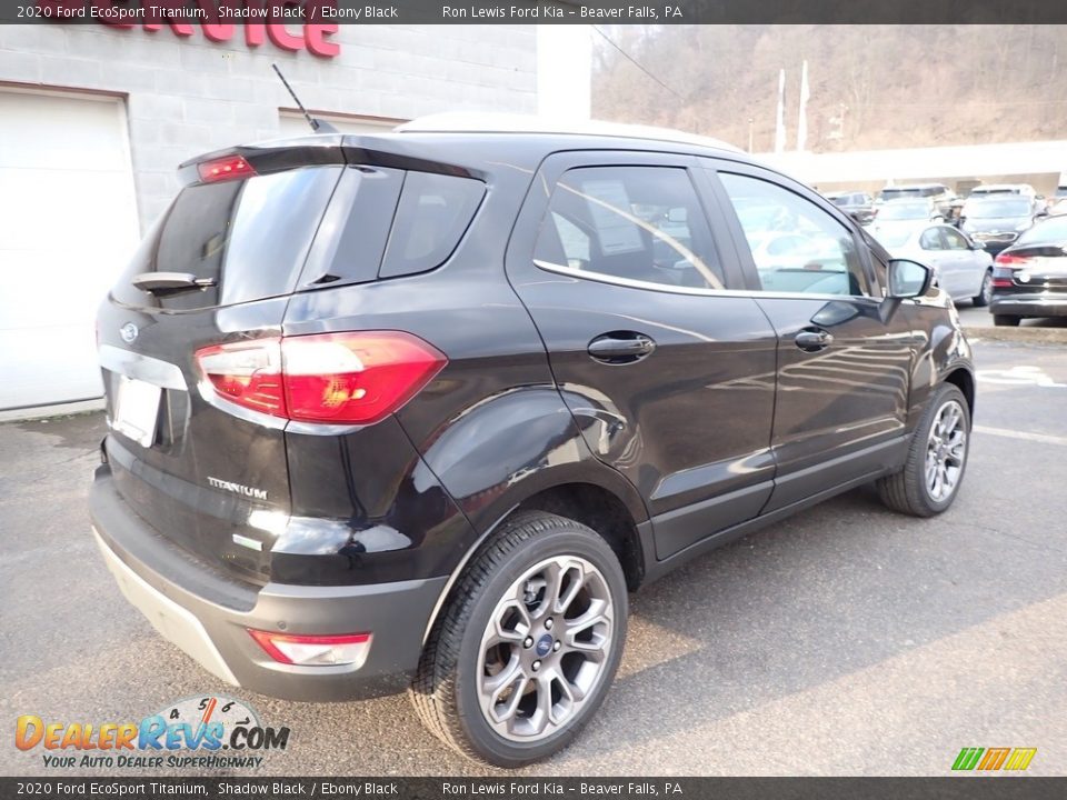 2020 Ford EcoSport Titanium Shadow Black / Ebony Black Photo #2