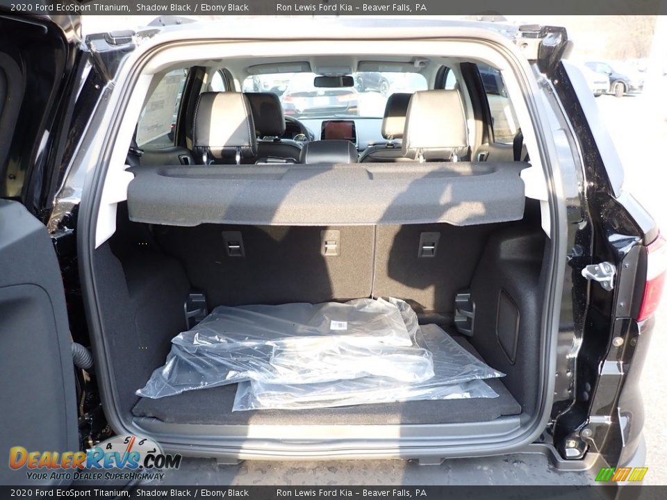 2020 Ford EcoSport Titanium Shadow Black / Ebony Black Photo #3