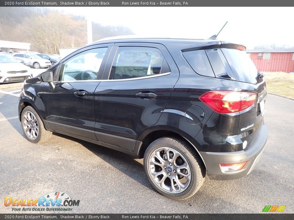 2020 Ford EcoSport Titanium Shadow Black / Ebony Black Photo #5