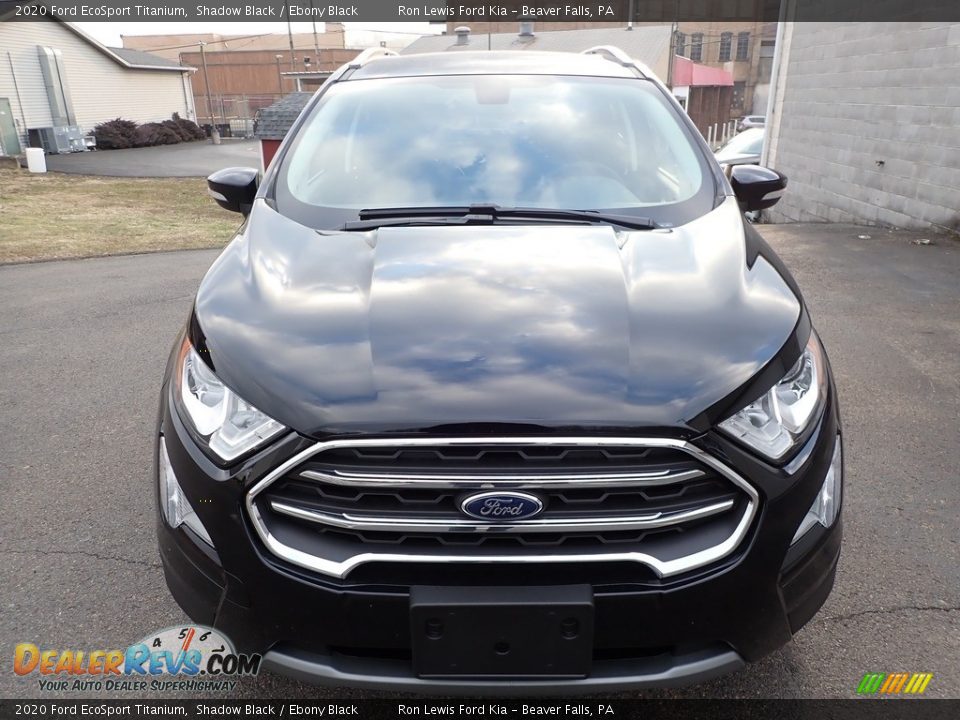 2020 Ford EcoSport Titanium Shadow Black / Ebony Black Photo #8