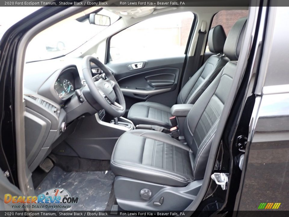 2020 Ford EcoSport Titanium Shadow Black / Ebony Black Photo #13