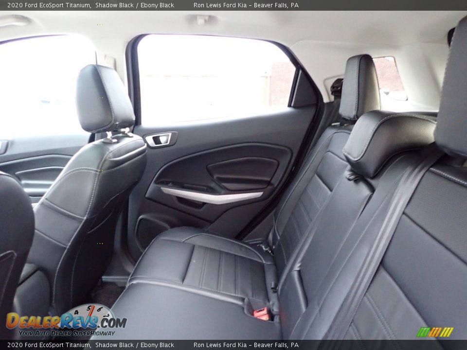 2020 Ford EcoSport Titanium Shadow Black / Ebony Black Photo #14