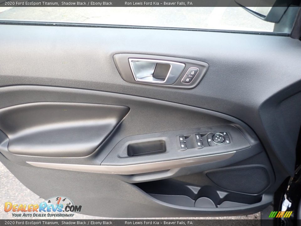 2020 Ford EcoSport Titanium Shadow Black / Ebony Black Photo #16