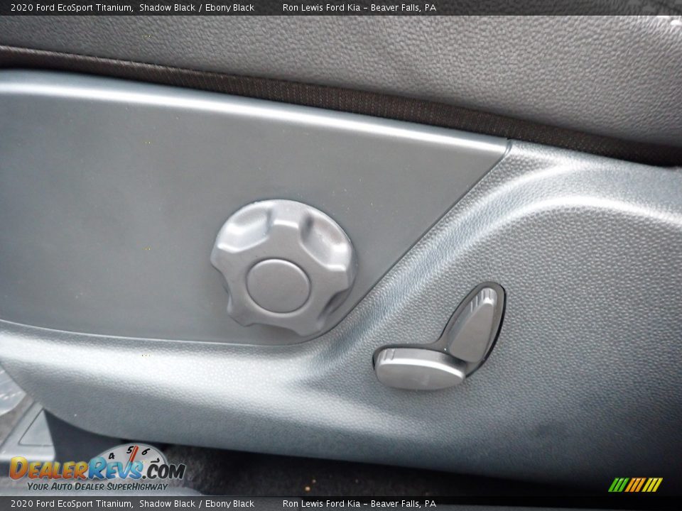 2020 Ford EcoSport Titanium Shadow Black / Ebony Black Photo #20