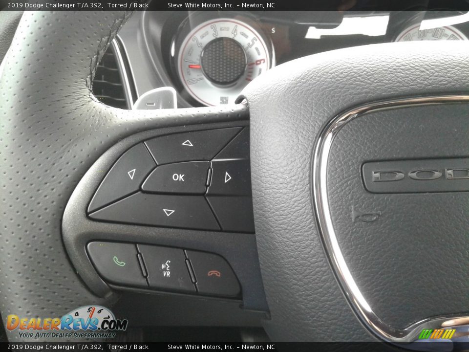 2019 Dodge Challenger T/A 392 Steering Wheel Photo #17