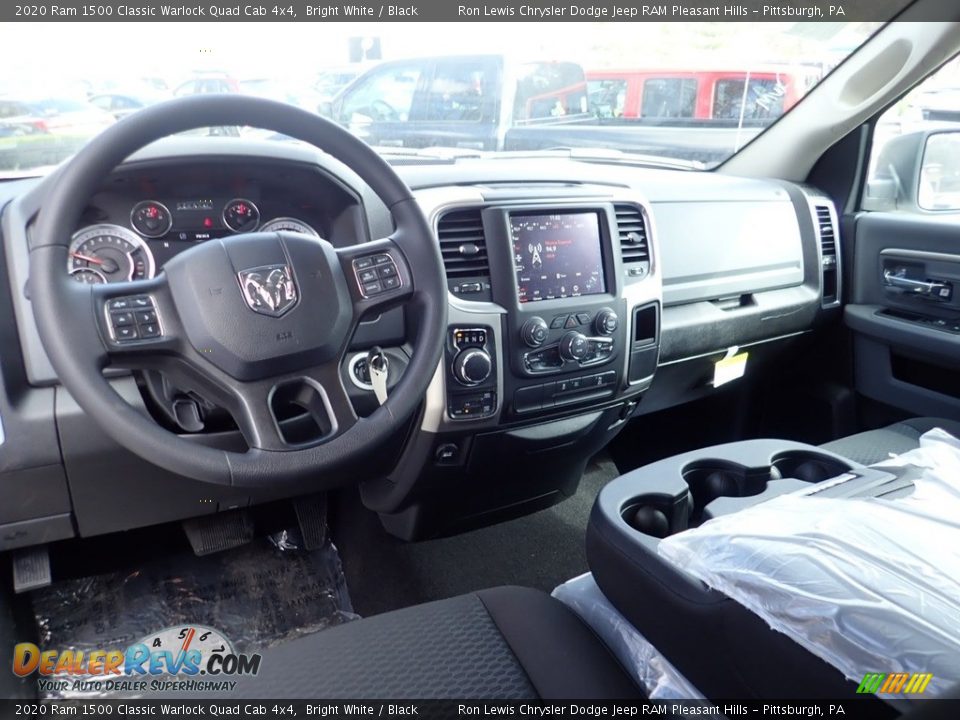 2020 Ram 1500 Classic Warlock Quad Cab 4x4 Bright White / Black Photo #12