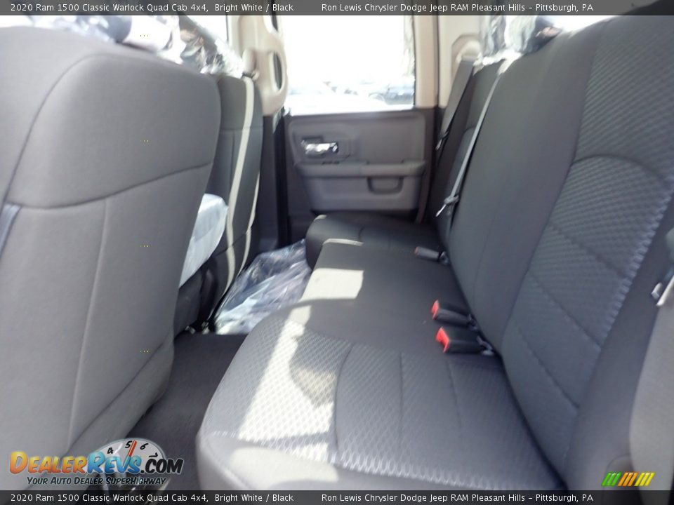2020 Ram 1500 Classic Warlock Quad Cab 4x4 Bright White / Black Photo #13