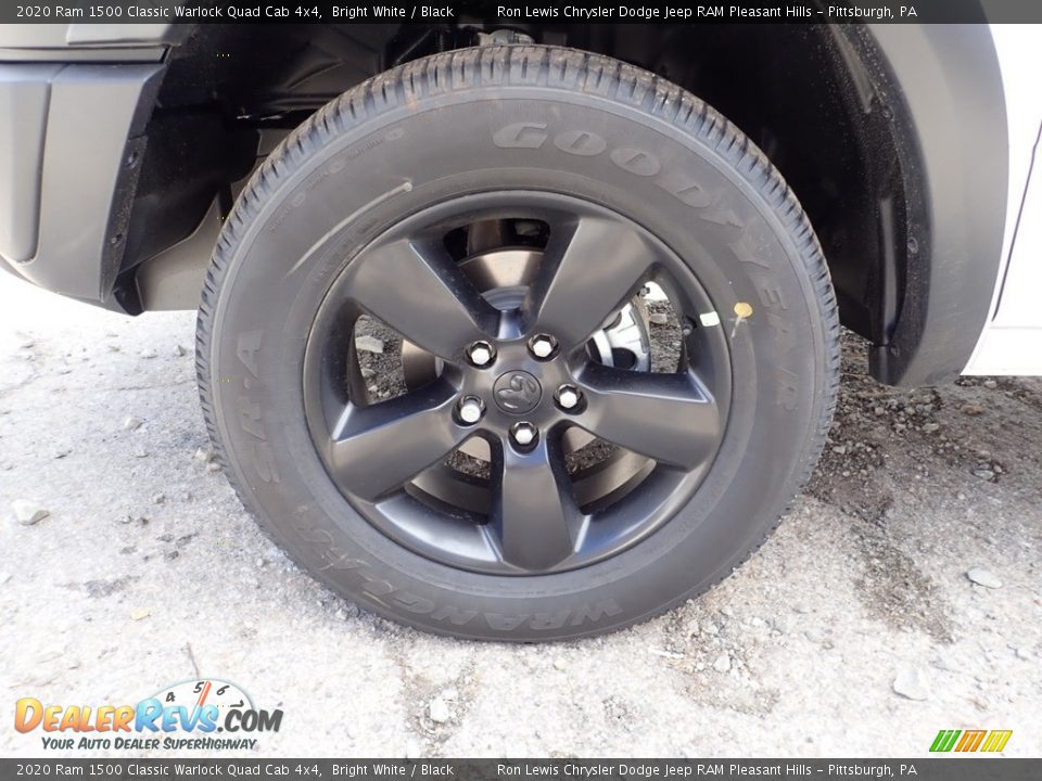 2020 Ram 1500 Classic Warlock Quad Cab 4x4 Bright White / Black Photo #15