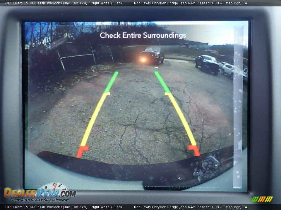 2020 Ram 1500 Classic Warlock Quad Cab 4x4 Bright White / Black Photo #16