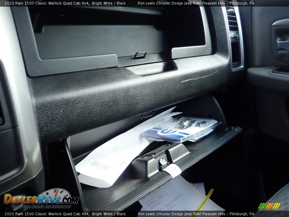 2020 Ram 1500 Classic Warlock Quad Cab 4x4 Bright White / Black Photo #18