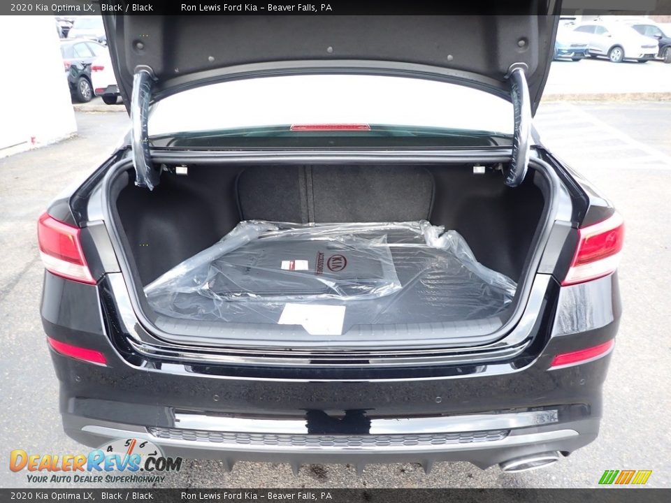 2020 Kia Optima LX Black / Black Photo #4