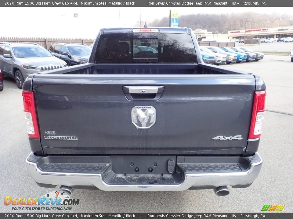 2020 Ram 1500 Big Horn Crew Cab 4x4 Maximum Steel Metallic / Black Photo #9
