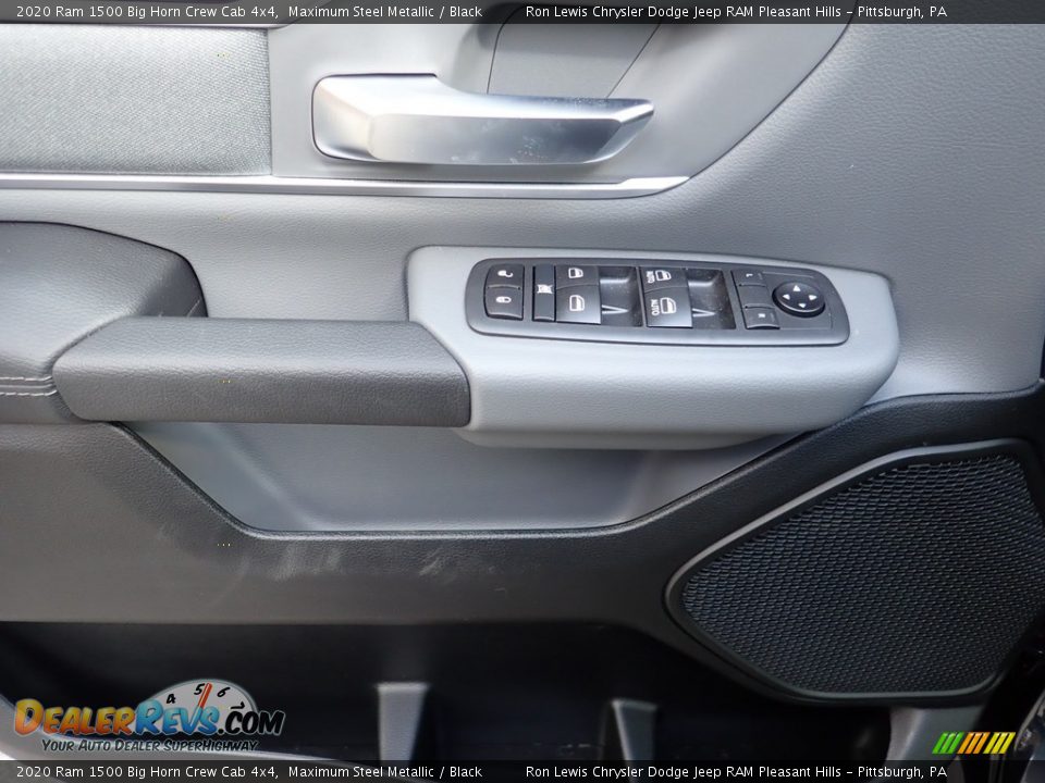 2020 Ram 1500 Big Horn Crew Cab 4x4 Maximum Steel Metallic / Black Photo #11