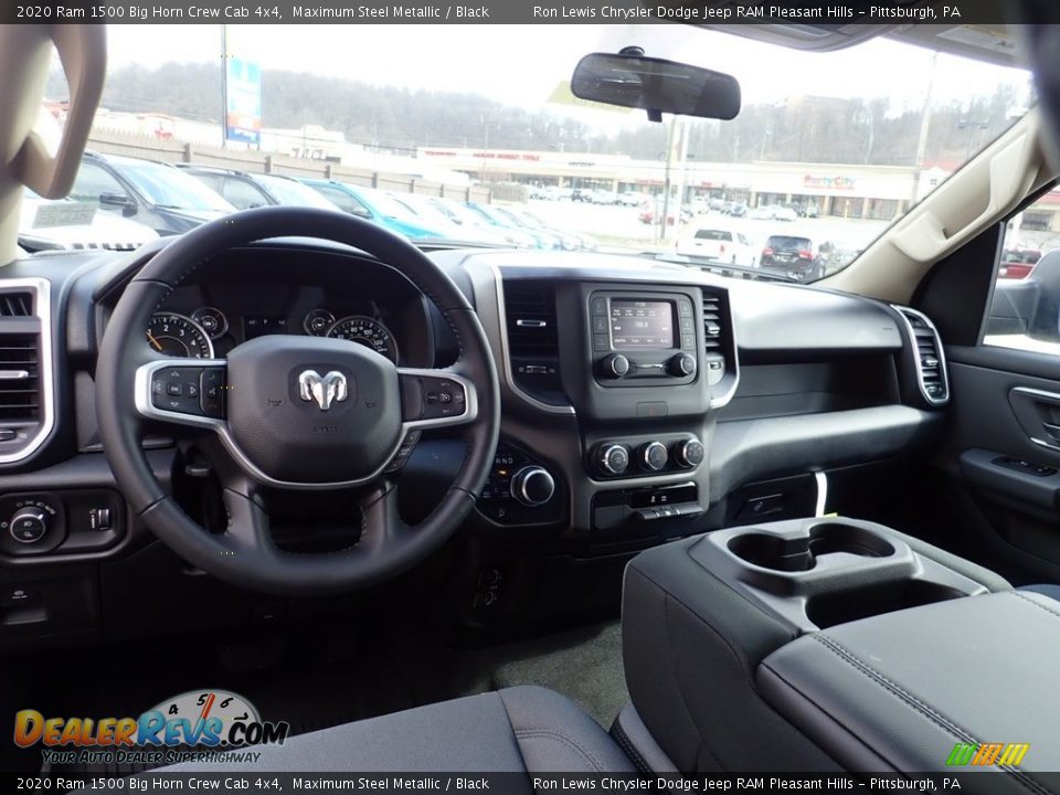 2020 Ram 1500 Big Horn Crew Cab 4x4 Maximum Steel Metallic / Black Photo #12